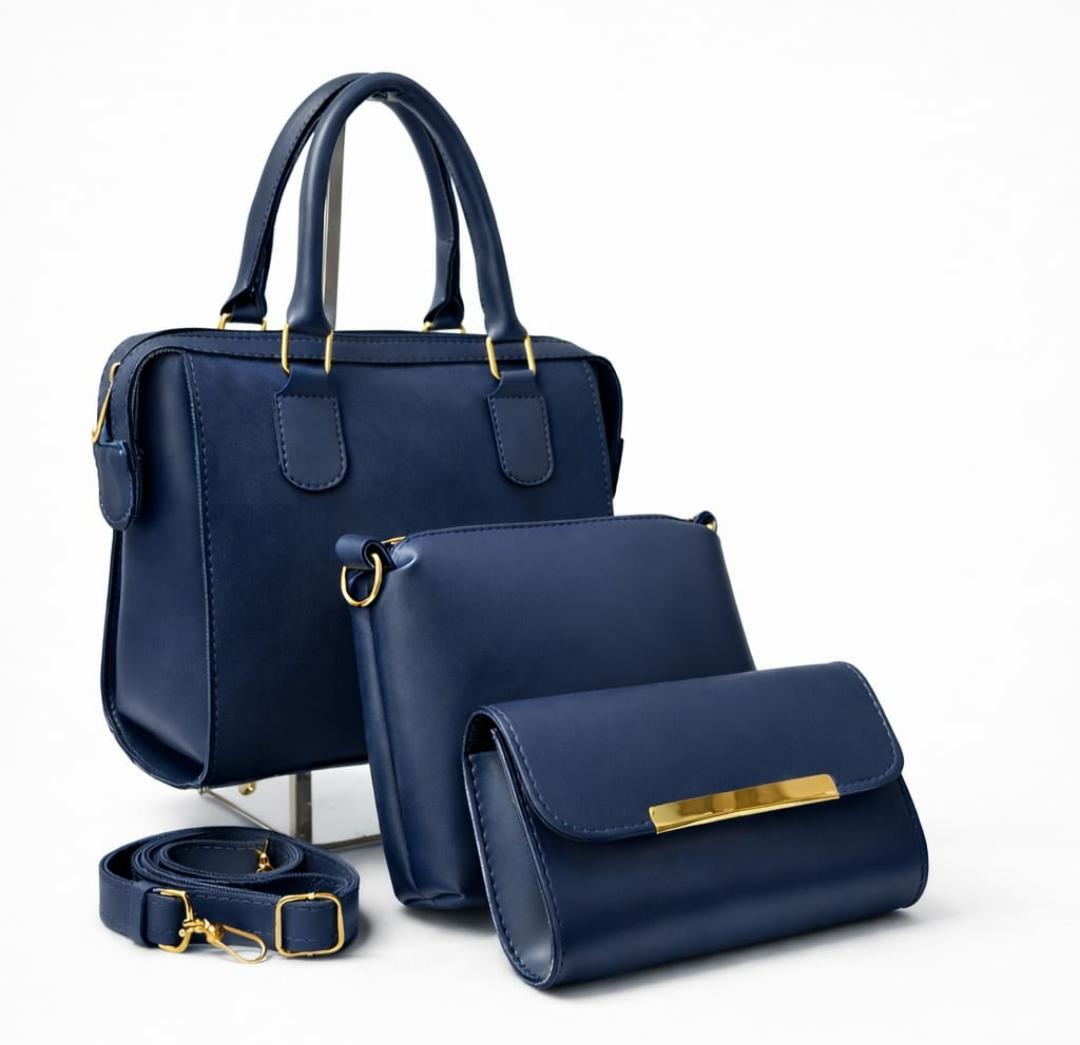 Ashir Studio Premium Matte 3-Piece Executive Jewellery Trio featuring sleek, elegant design in a sophisticated matte finish.
