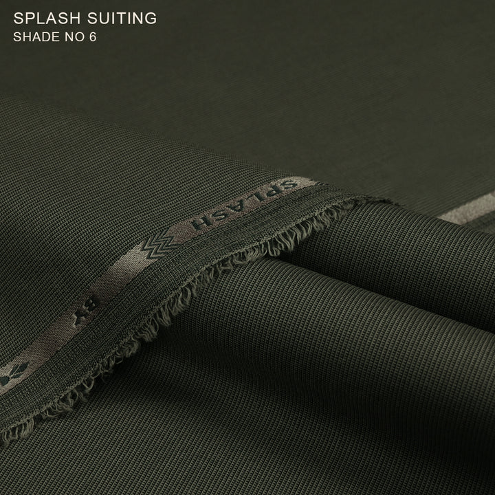 Ashir Studio Wash & Wear fabric in a lightweight, breathable textile, displayed with folded in a natural setting.