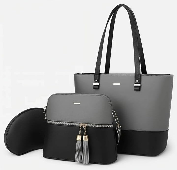 Ashir Studio 3-piece luxury handbag jewelry collection featuring elegant accessories with intricate designs and high-quality craftsmanship.