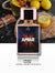 Ashir Studio Amar perfume bottle, elegant design with floral accents, showcasing a luxurious fragrance product.