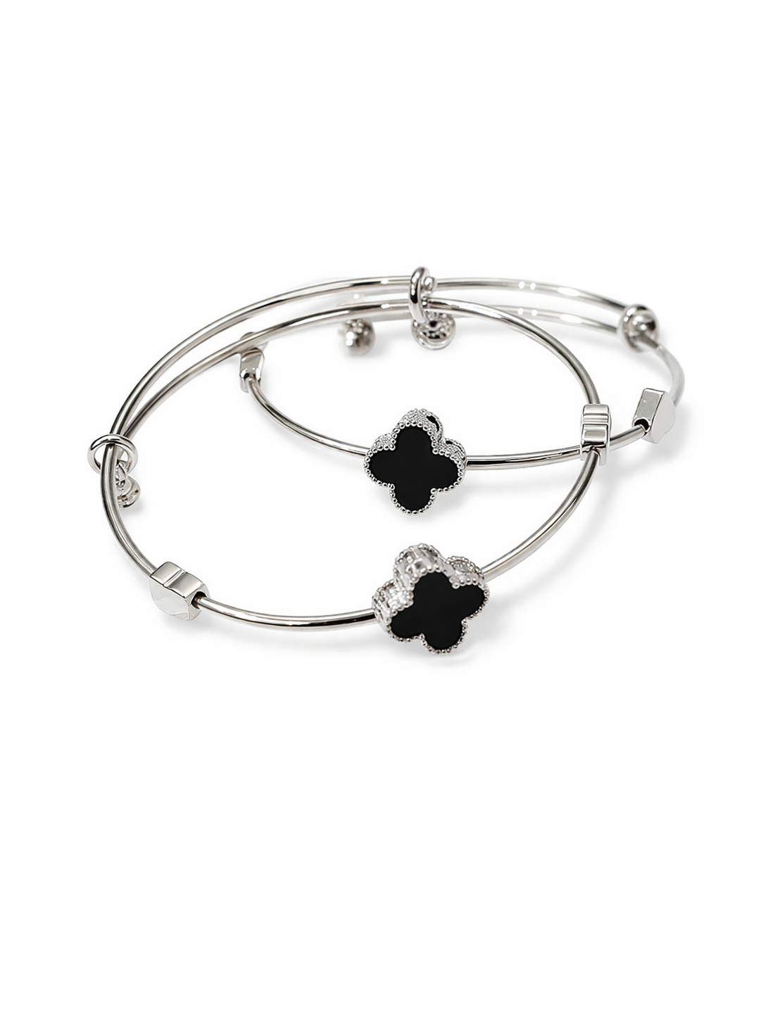 Elegant clover-style bracelet from Ashir Studio featuring intricate jewelry design with delicate metalwork.