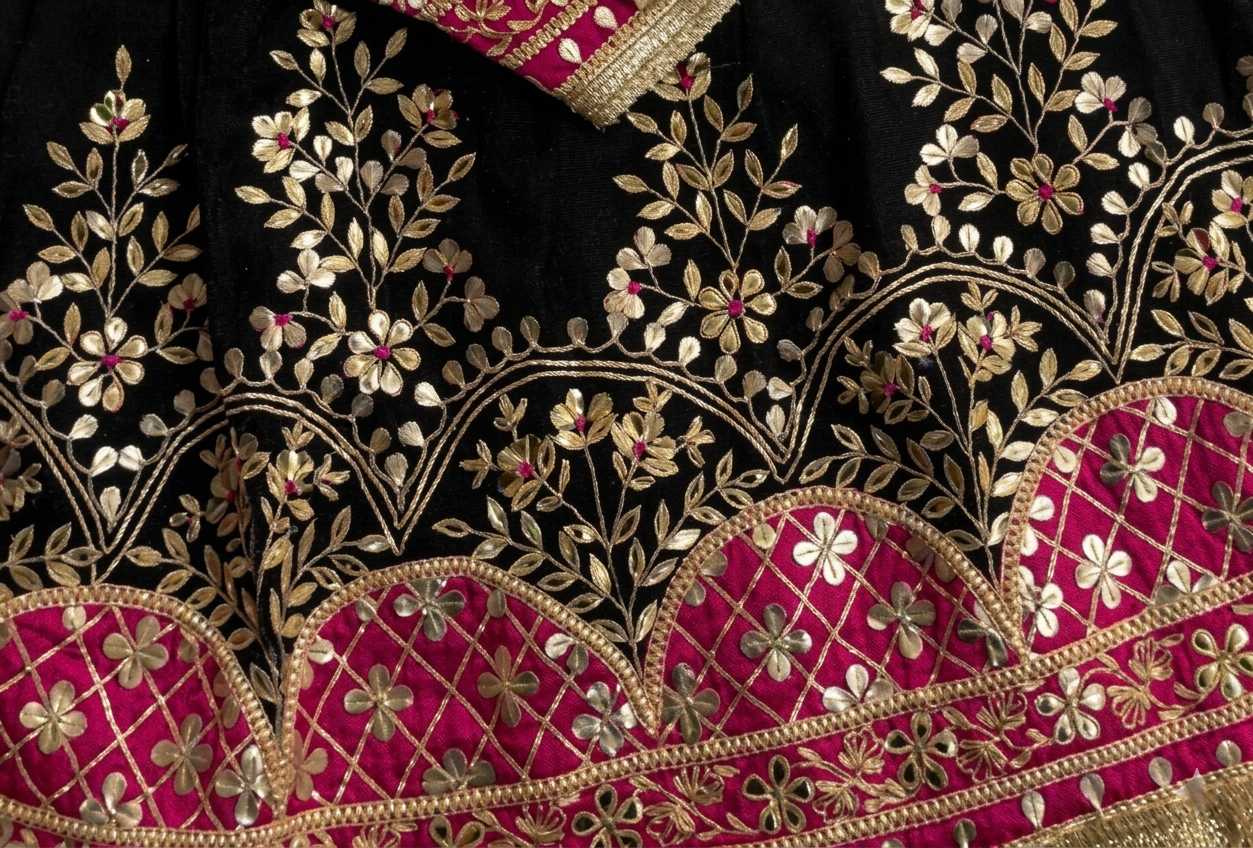Sharara Ensemble – Midnight Kohl & Magenta
