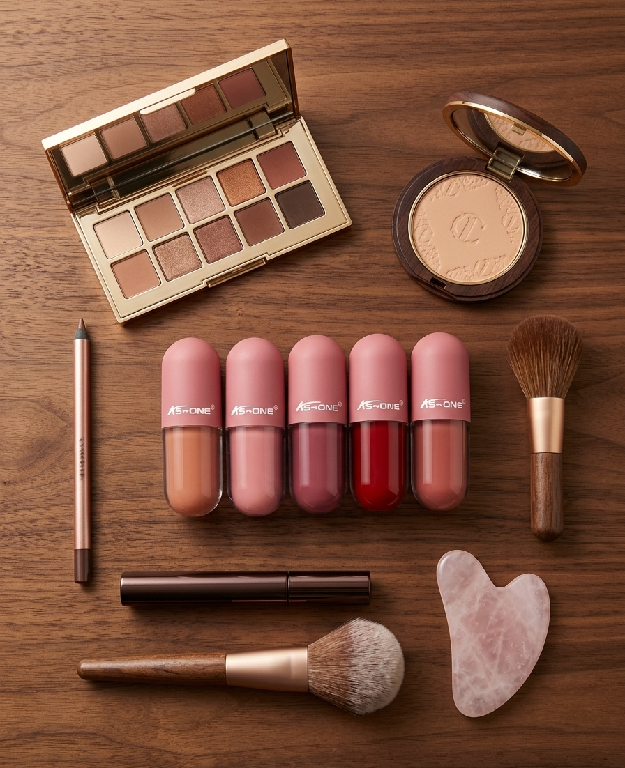 Mini Capsule Matte Collection from Ashir Studio featuring a variety of colorful, matte-finish capsules arranged in a creative display.