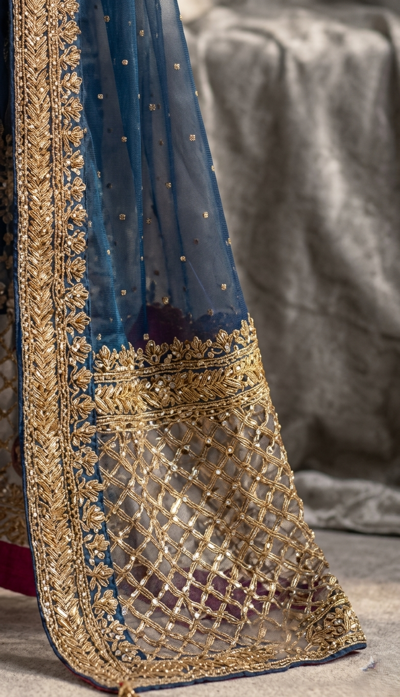 Royal Teal Heritage Set – Deep Ocean & Dull Gold