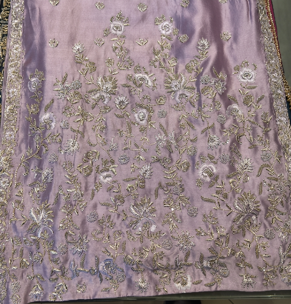 Luxe Silk Set – Lilac Serenade