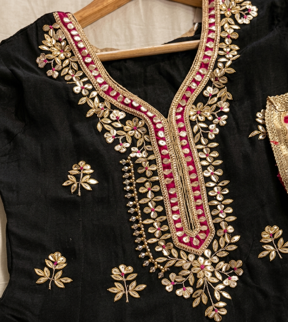 Sharara Ensemble – Midnight Kohl & Magenta
