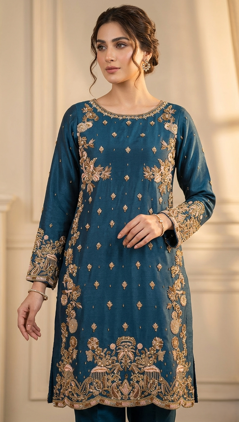 Regal Teal Heritage Set – Deep Ocean & Dull Gold
