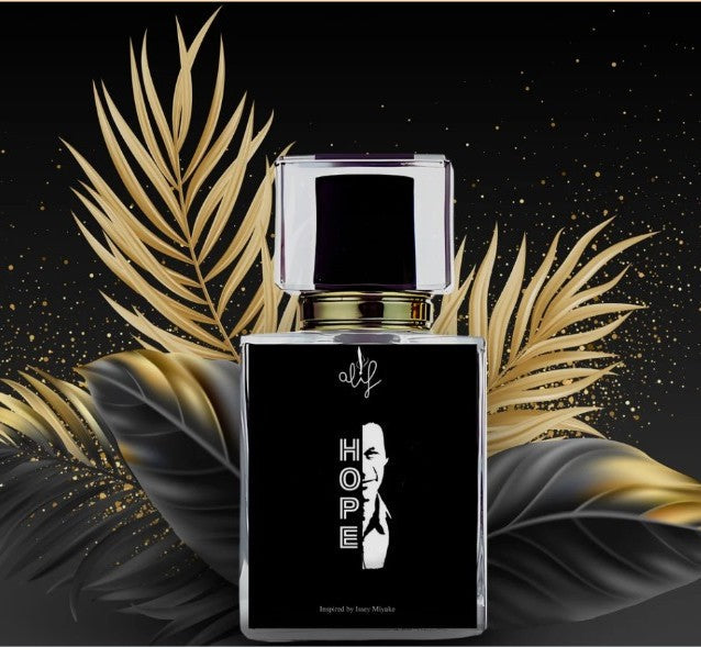 Ashir Studio Hope perfume bottle with elegant design, showcasing the fragrance's stylish packaging and branding.