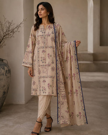 Saya Printed Lawn 3-Piece