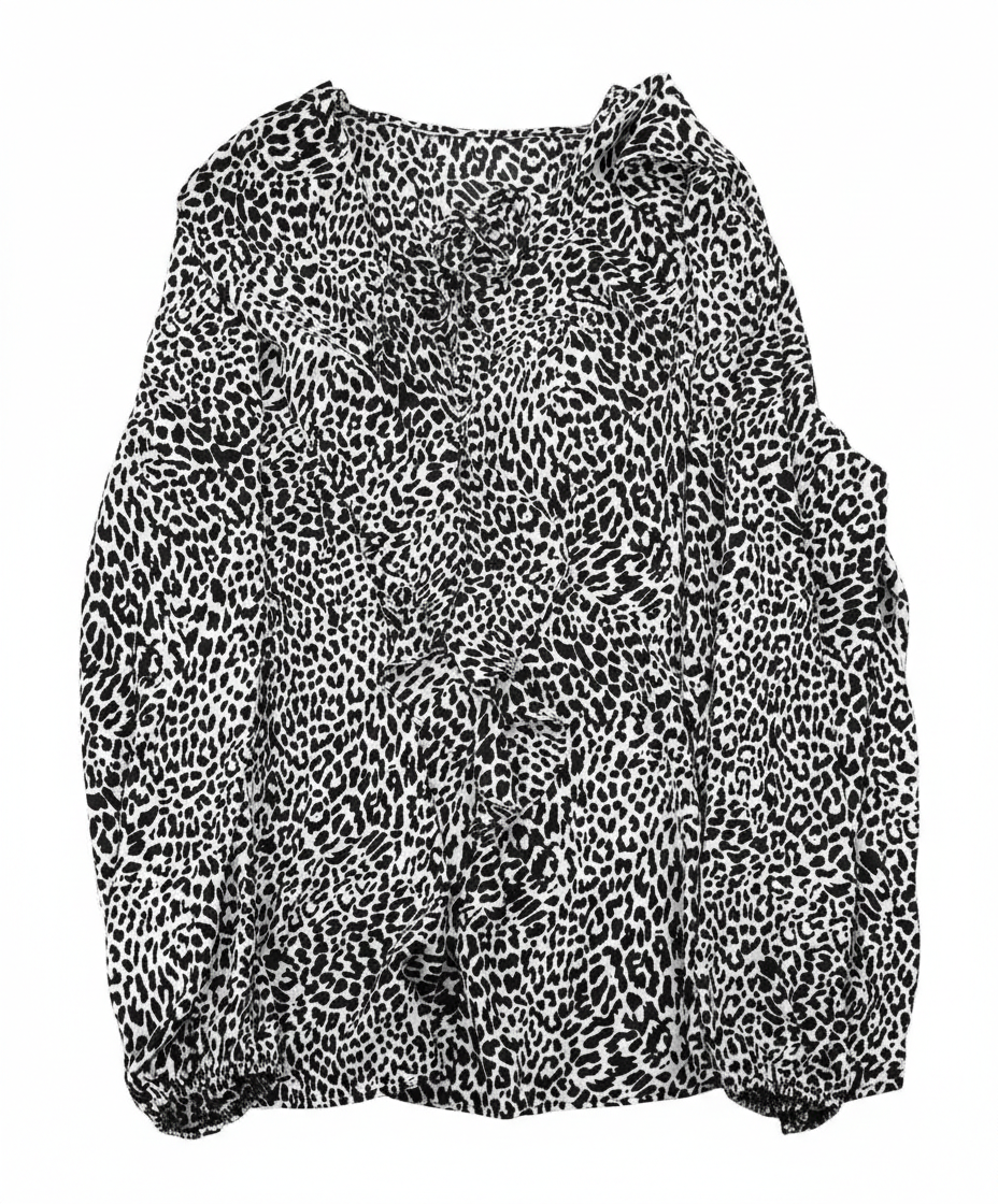 White tiger printed cloth from Ashir Studio showcasing intricate tiger design on soft fabric.